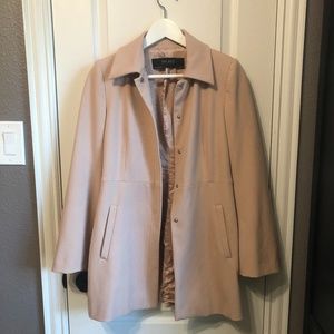 Zara Pale Pink Coat - US Small